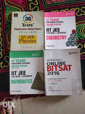 37 yrs 3 books for 500 & BITS ONLINE for 350.