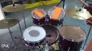 5piece tama swing star drums cymbals zildjian and