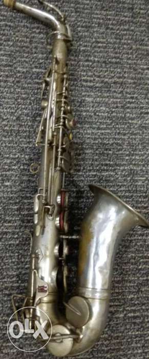 Antique saxophone very old