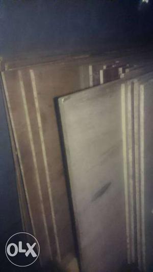 Brown And Gray Wooden Board Lot