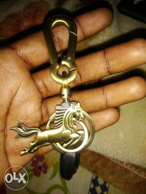 Horse key chain metal
