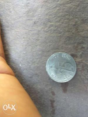 Indian old 25 piase coin