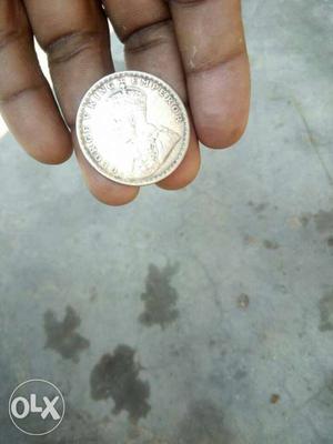 Indian silver coin san  George emperor