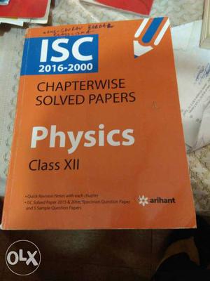 Isc physics chapter wise solved papers