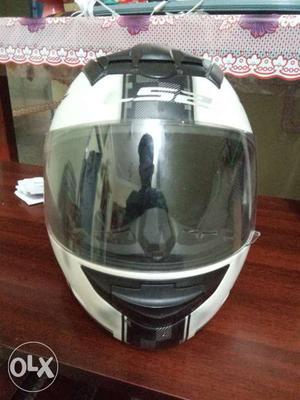 Ls2 White And Black LS2 Full-face Helmet