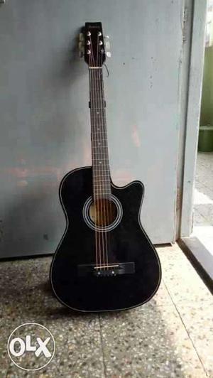 New black guitar,not used at all
