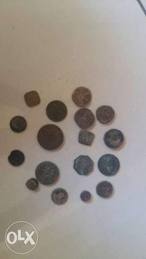 Old Bronze coins