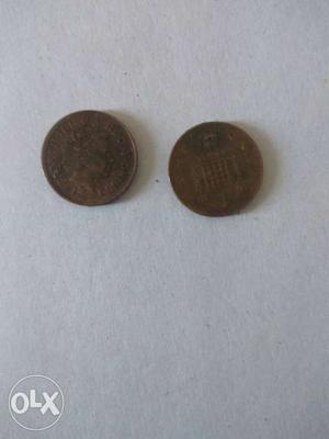 One penny (2coins)