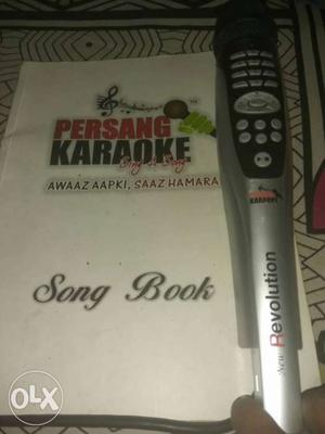 Persang karoke Mike with latest songs with charger and