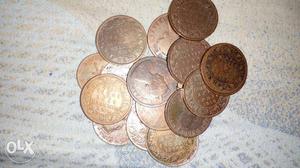 Total coins 17 in only rs ...one qtr Anna