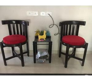 Wardrobe with 2 chairs and center table Mumbai