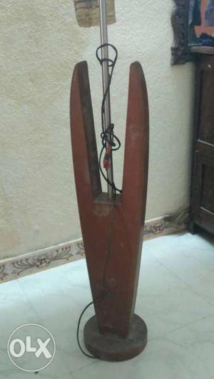 Wooden light stand. good condition