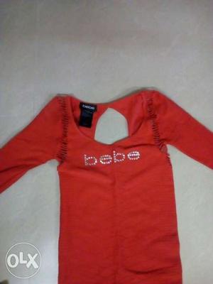 9-12year or extra small party dress bebe original