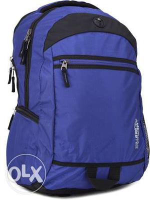 American Tourister Buzz 4 Blue Laptop Backpack