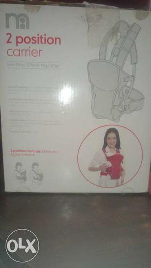 Baby's 2 Position Carrier Box