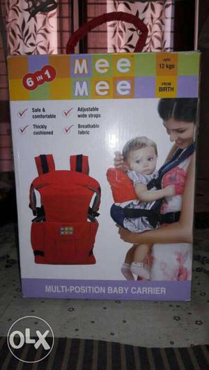 Baby's Carrier multiposition 6 in 1 new packed piece