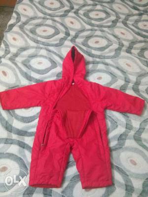 Beautiful red jump suit for kid age 1 year