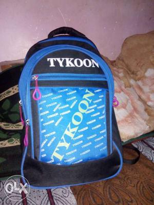 Blue And Black Tykoon Backpack