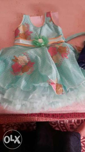 Brand new combo of 3 fairy dresses of girl child.