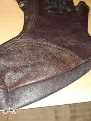 Brown Leather Socks for sale for kids age 7 yrs