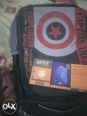 Captain America Shield School Backpack