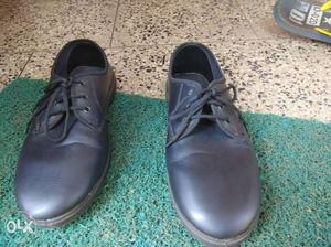 Lancer black school shoes not much used