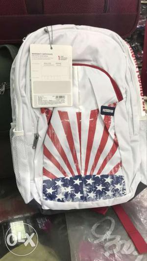 New american tourister bag.  mrp 20% discount