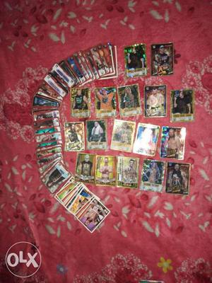 No. of total cards= 330 gold and silver rear