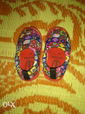 Pair Of Multicolored Shoes new shoes super