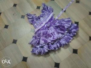 Party wear frock for 2 to 3 years