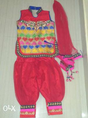 Patiala dress for 1 year to 2 year old kid