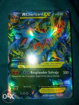 Pokemon EX Charizard Game Card Card
