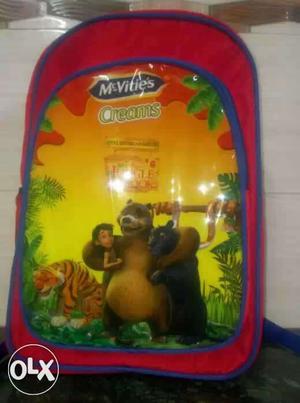 School Bag- New School bag with two compartments