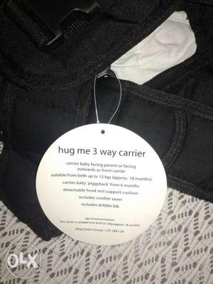 Uk made Free Size Baby Carrier used once only.