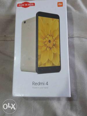 Brand new Redmi 4 pack box