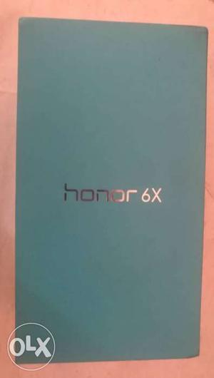 Honor 6X, 4/64 gb,grey black,7 month old,box