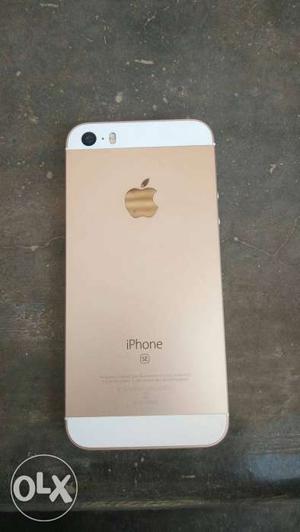 IPhone se 64gb gold full kit good condition