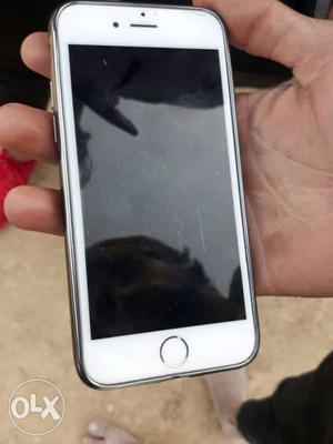 Iphone 6 one year old good condition with leather