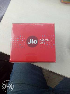 Jiofi device full box sealed piece available for