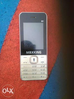 MAXKING ka mobile two Sim Support Multimedia hai