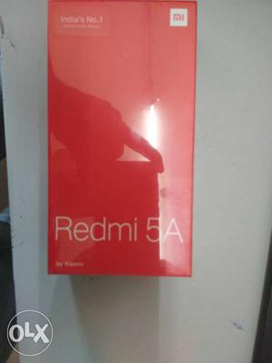 REDMI 5a sild with GST bill