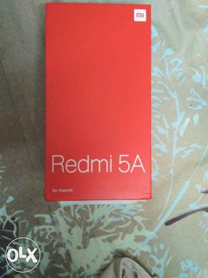 Redmi 5A new sealed pack 2Gb + 16gb.. you can cl