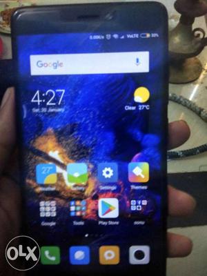 Redmi note 4... 3 months old with box, bill and