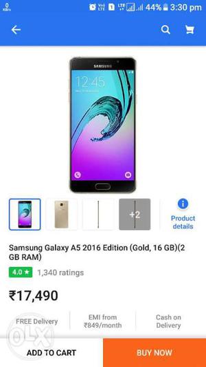 Samsung A With All accessories in excellent