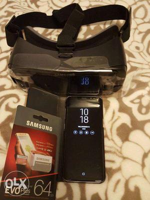 Samsung Galaxy S8 (64GB) with VR and Flip Cover