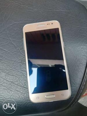 Samsung galaxy j2 golden only 4month old with bil