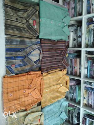 10 pease shirts pure cotton,set only for rs 600,for 4 years