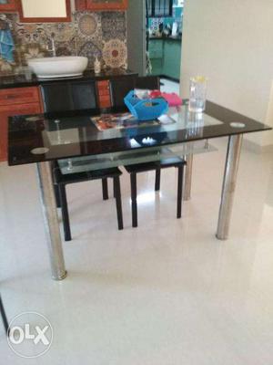 4 seater atHome Dining table with 4 chairs
