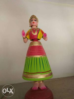 Channapatna dancing doll. Brand new.