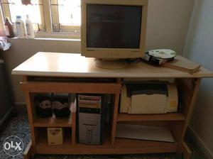 Computer and Accessories with Table